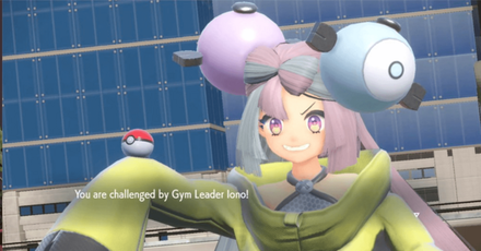 Iono Electric Gym Leader Pokemon Scarlet and Violet
