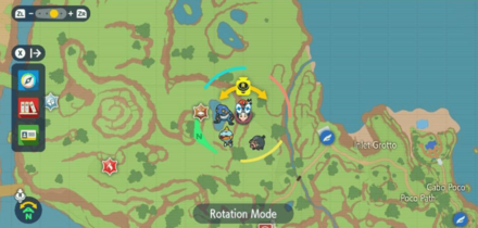 Pokemon Scarlet and Violet SV - TM032 - Swift TM Overworld Location