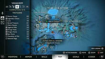 Stag of Spring Map
