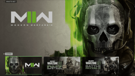 Modern Warfare 2 - Main Menu