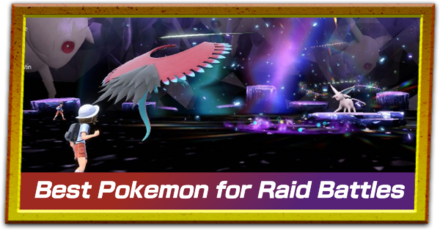 Pokemon Scarlet and Violet SV - Best Pokemon for Raid Battles