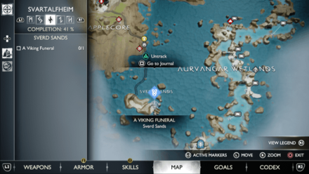 God of War Ragnarok A Viking Funeral Map 2