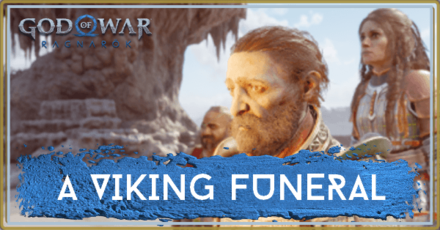 God of War Ragnarok A Viking Funeral Header