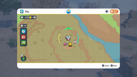 Pokemon Scarlet and Violet - Tinkatink Map Location