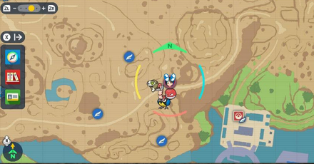 Pokemon Scarlet and Violet SV Crunch TM Overworld Location