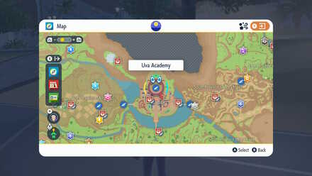 Pokemon SV - go to Uva Academy