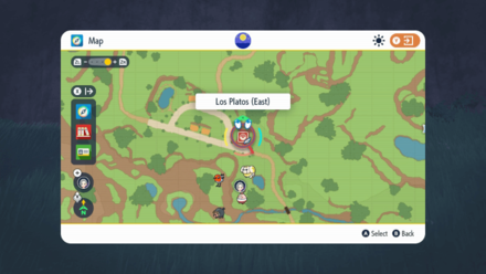 Pokemon Scarlet and Violet - Ralts Map Location