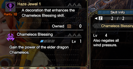 MH Rise Sunbreak - Slot in Chameleos Blessing in Your Build