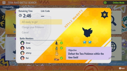 Pokemon Scarlet and Violet SV Eevee Tera Raid Battle.png