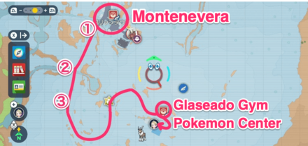Path to Glaseado Pokemon SV