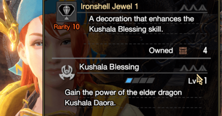 MH Rise Sunbreak - Slot in Kushala Blessing in Your Build