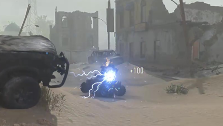 Modern Warfare 2 - Disable Vehicles with Shock Stick