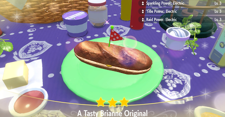 Pokemon Scarlet and Violet SV - Shiny Sandwich Made