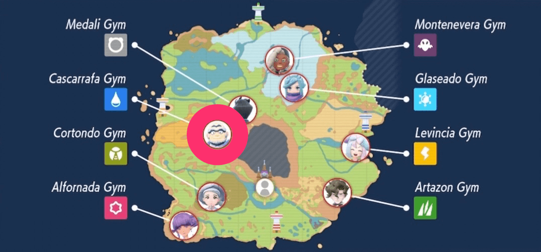 Kofu Water Gym Location Pokemon SV