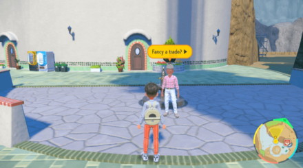 Pokemon Scarlet and Violet SV - Zapapico Trade Materials for Armor to Evolve Charcadet.png