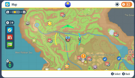 Pokemon Scarlet and Violet SV - Charcadet Found in West Porvince Area One.png