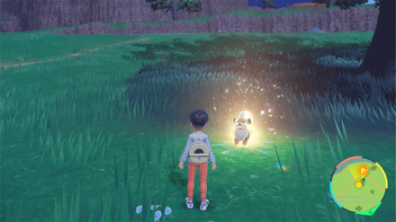 Pokemon Scarlet and Violet SV - Growlithe Overworld.png