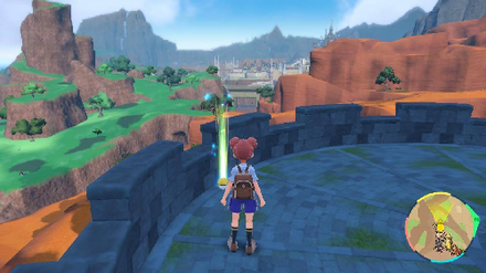 Pokemon Scarlet and Violet SV - TM073 - Drain Punch TM Overworld Location