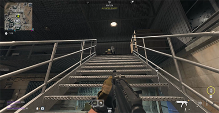 Warzone 2.0 - Kushaak Construction Warehouse Go to the 2nd Floor