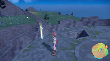 Pokemon Scarlet and Violet SV - TM166 - Thunder TM Overworld Location