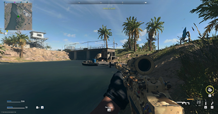 Warzone 2.0 - Pass Along the River to Supply Shack