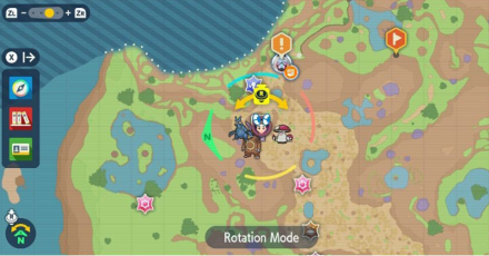 Pokemon Scarlet and Violet  TM Map - Locations and The Materials