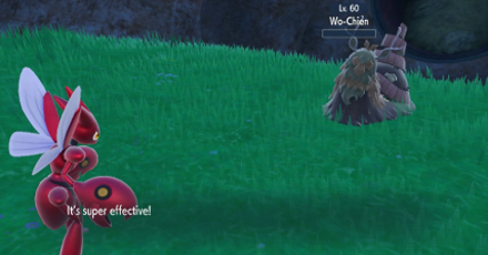 Pokemon Scarlet and Violet SV Wo-Chien Fainted