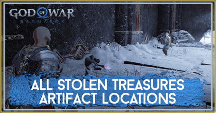 God of War Ragnarok - All Stolen Treasures Artifact Locations