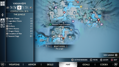 God of War Ragnarok Trail of the Dead Objective 1.1