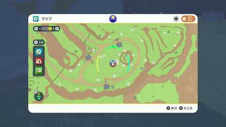 Giacomo Map Position Rematch Battle Pokemon SV