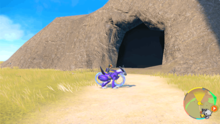 Pokemon Scarlet and Violet - Wild Tera Umbreon cave entrance overworld