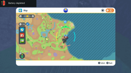 Pokemon Scarlet and Violet SV - Lucario Location Map