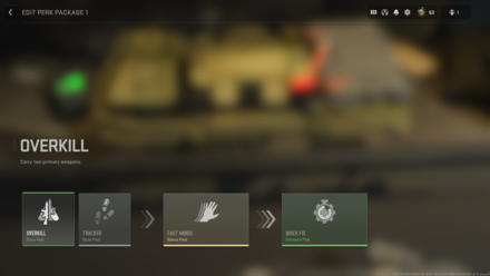 Modern Warfare 2 - How to Equip Custom Perk Packages Step 5