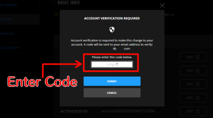 Modern Warfare 2 - Enter Code