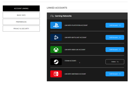 Modern Warfare 2 - Profile and Account linking
