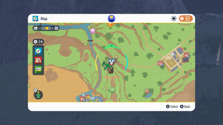 Pokemon Scarlet and Violet - Zorua Map Location