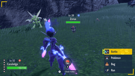 Pokemon Scarlet and Violet - Zorua Location