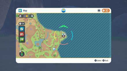 Eri Map Location Pokemon SV
