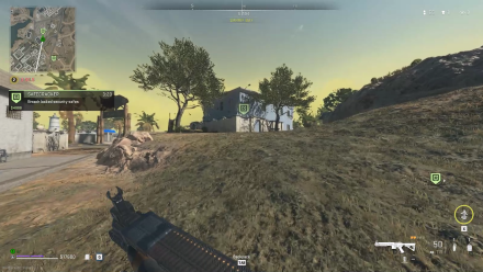 Warzone 2.0 - Accept the Contract in an Isolated Area