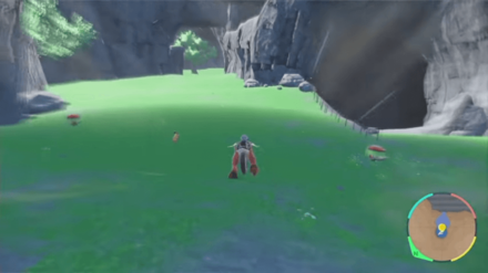 Pokemon Scarlet and Violet SV - Roaring Moon Hidden Cave Location Step 2