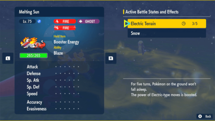 Pokemon Scarlet and Violet (SV) - Booster Energy Not Working on Regular Pokemon