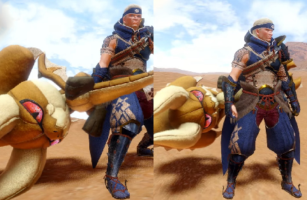 MH Rise Sunbreak - Stuffed Diablos Hammer Layered Weapon Image