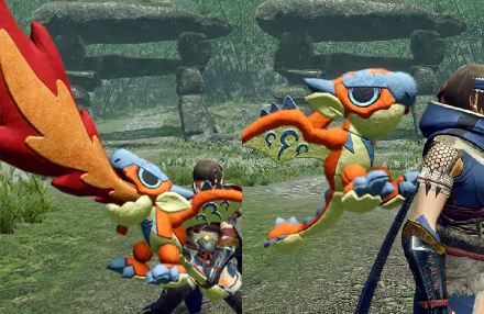 MH Rise Sunbreak - Stuffed Rathalos Great Sword Layered Weapon Image