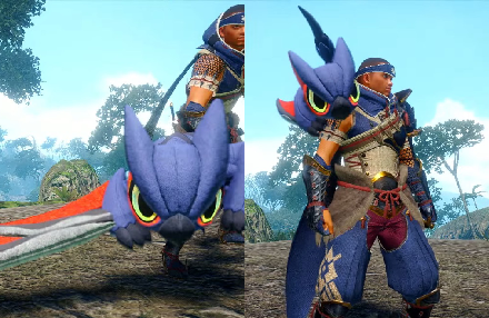 MH Rise Sunbreak - Stuffed Nargacuga Long Sword Layered Weapon Image