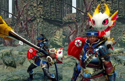 MH Rise Sunbreak - Stuffed Malzeno Lance Layered Weapon Image