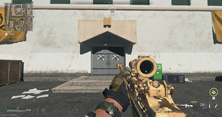 Warzone 2.0 - Downtown Post Office West Entrance