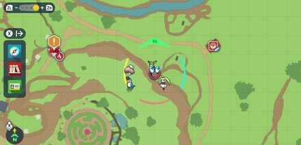 Pokemon Scarlet and Violet SV - TM050 - Rain Dance TM Overworld Location