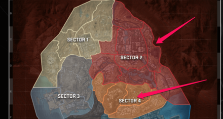 Warzone 2 - Sector 2 and Sector 4