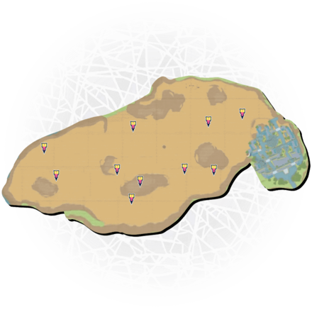Pokemon Scarlet and Violet (SV) - Asado Desert Trainer Locations