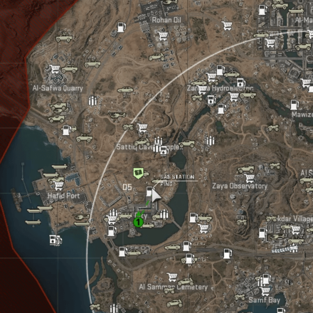 Warzone 2.0 - Secure Intel map